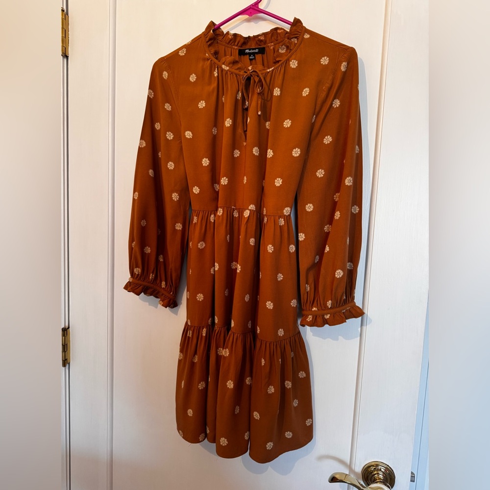 Madewell Cute Ruffle Tiered Dress
